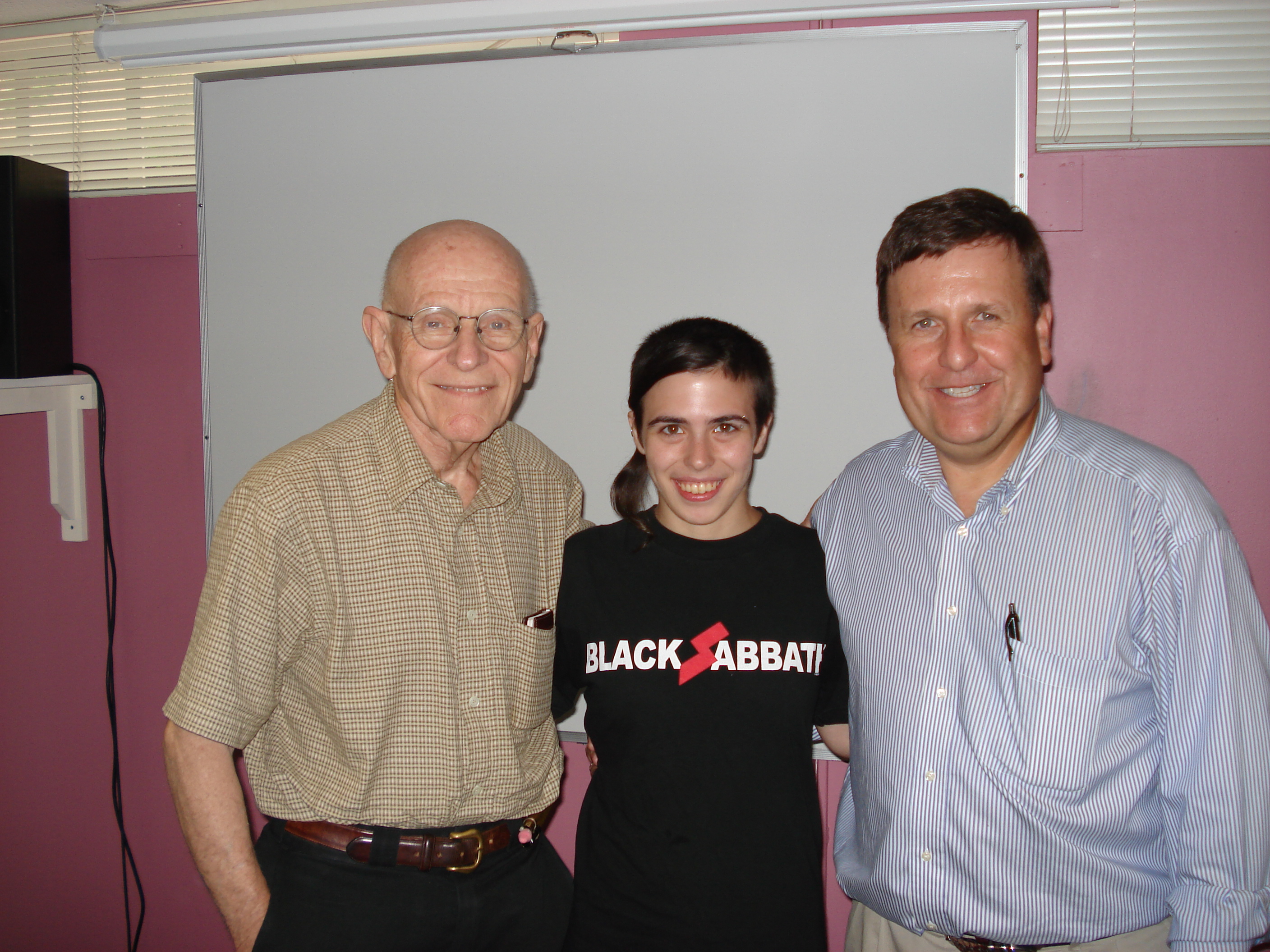 Max Mathews, Diane Douglass, Dr. Boulanger at Berklee